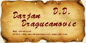 Darjan Dragucanović vizit kartica